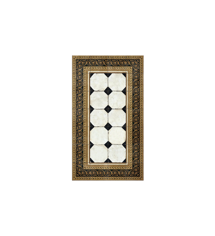 Italiano Ink Antique Vinyl Rug