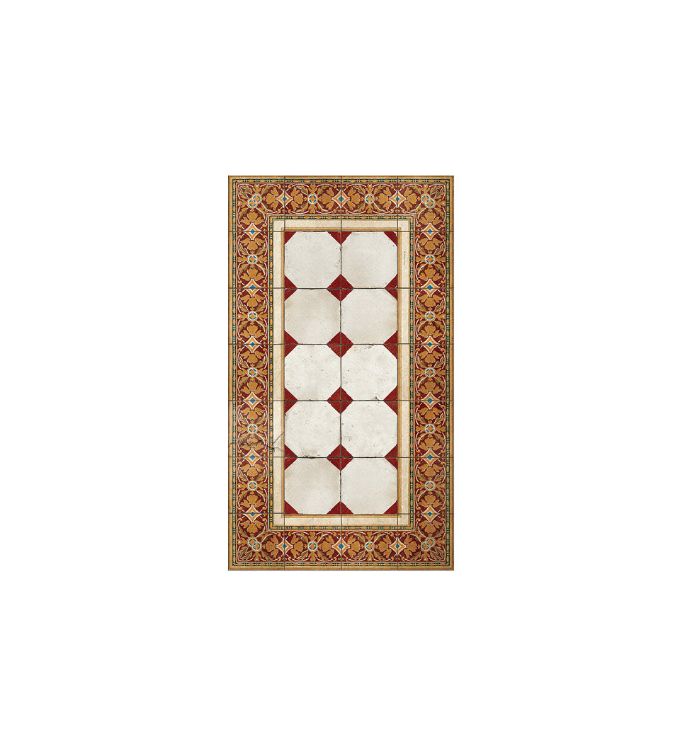 Tapis en vinyle antique Isabel
