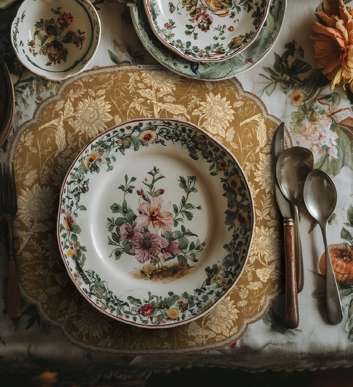 Botanic Odelia Cutout Vinyl Placemat