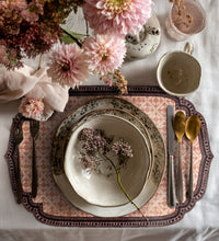 Jaipur Flower Cutout Vinyl Placemat