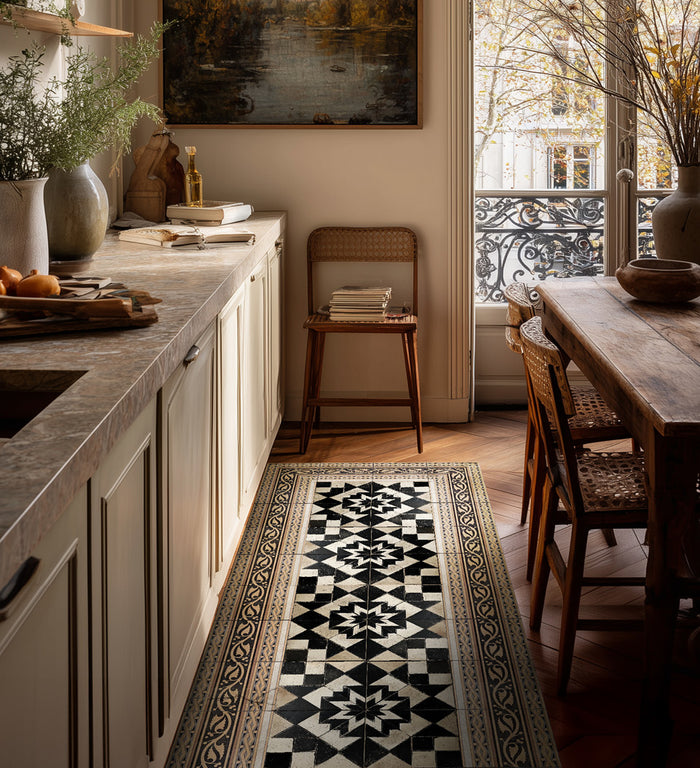 Tapis en vinyle antique Isabel