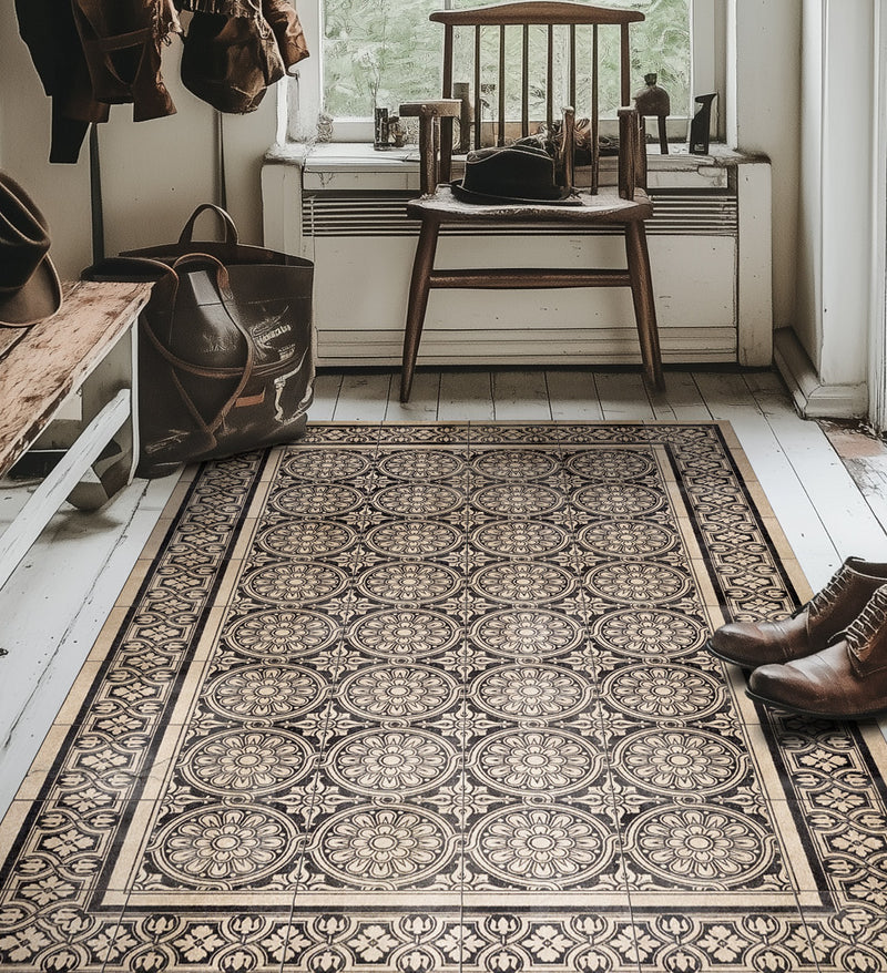 Arthur Antique Vinyl Rug