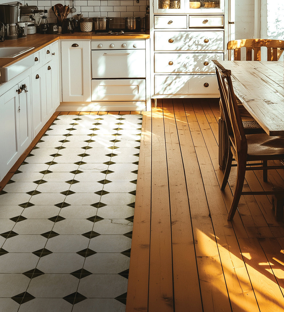 beija Chess Vinyl Rug