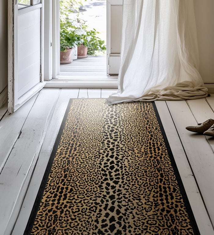 Leopard Vinyl rug