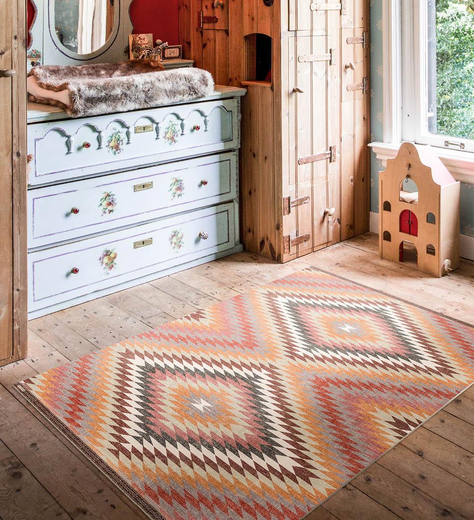 Tapis Kilim en Vinyle