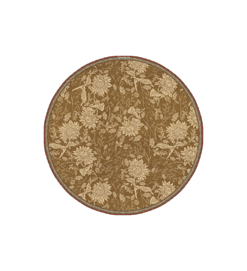 Botanic Odelia Round  Vinyl Placemat