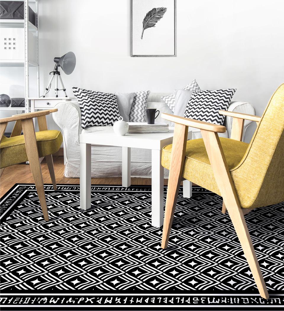 beija Skin Pilpeled Vinyl Rug
