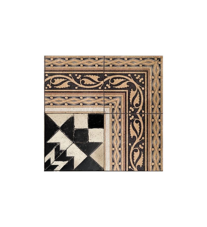 Tapis en vinyle antique Isabel