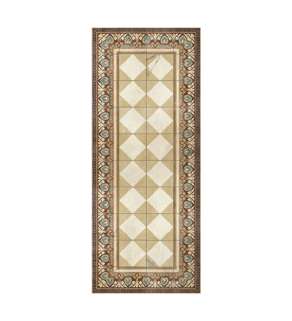 Tapis en vinyle antique Isabel