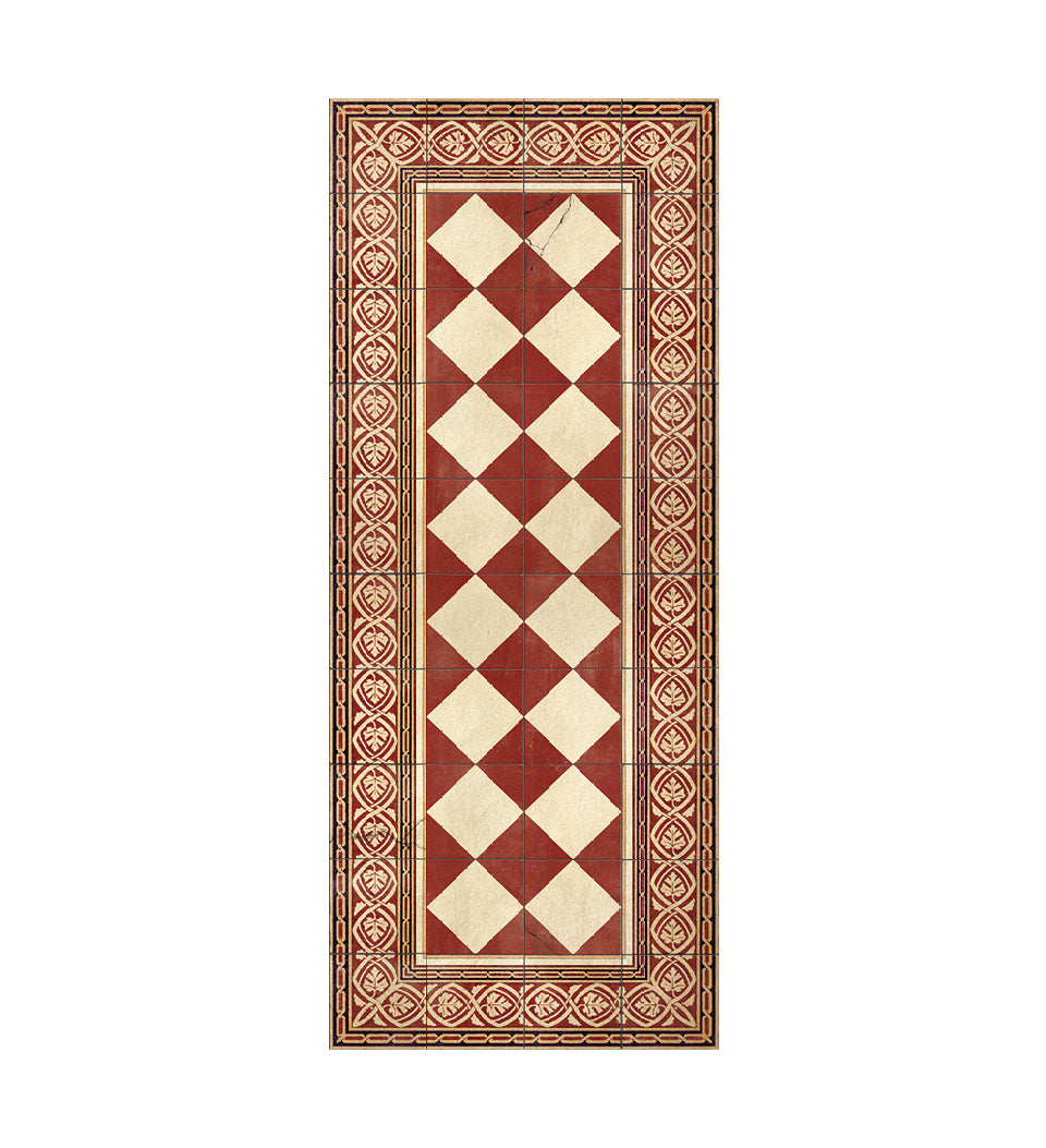 Tapis en vinyle antique Isabel