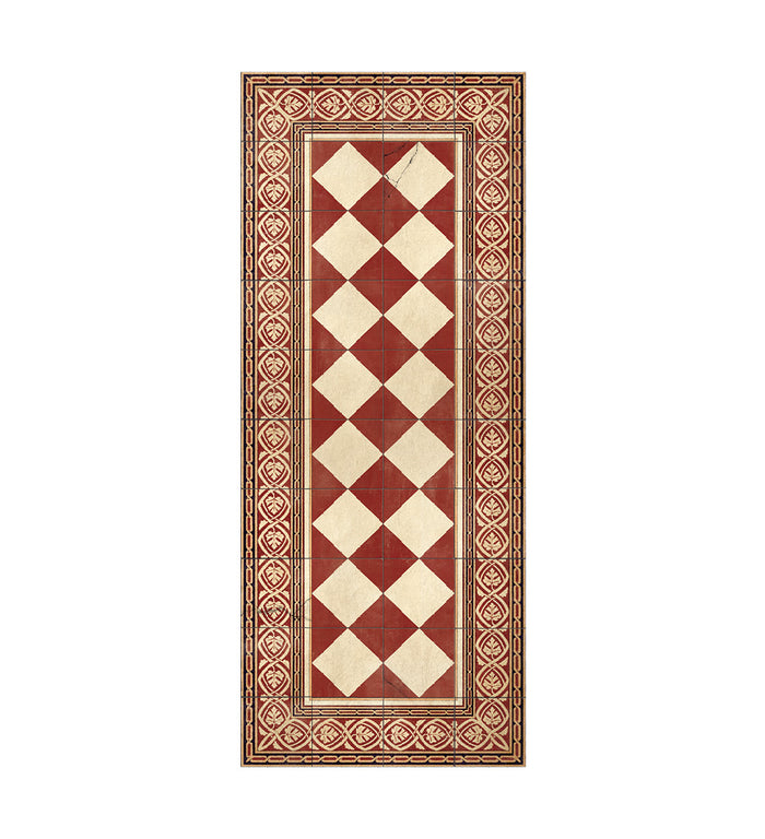 Tapis en vinyle antique Isabel