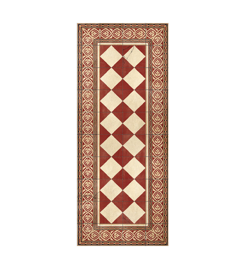 Tapis en vinyle antique Isabel