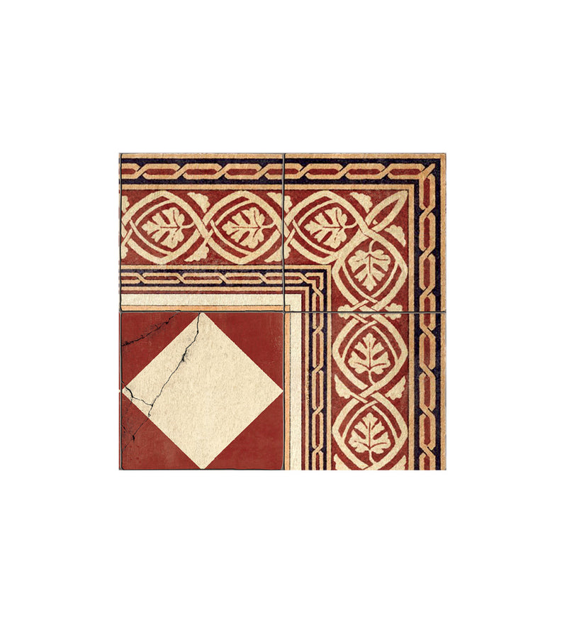 Tapis en vinyle antique Isabel