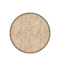 Holy Blush Round Vinyl Placemat