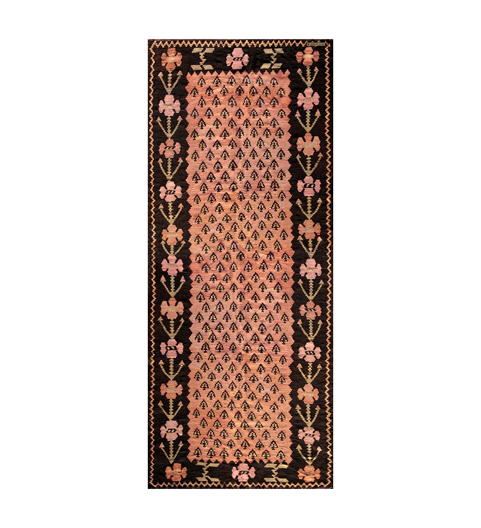 Tapis en vinyle ambre Jaipur