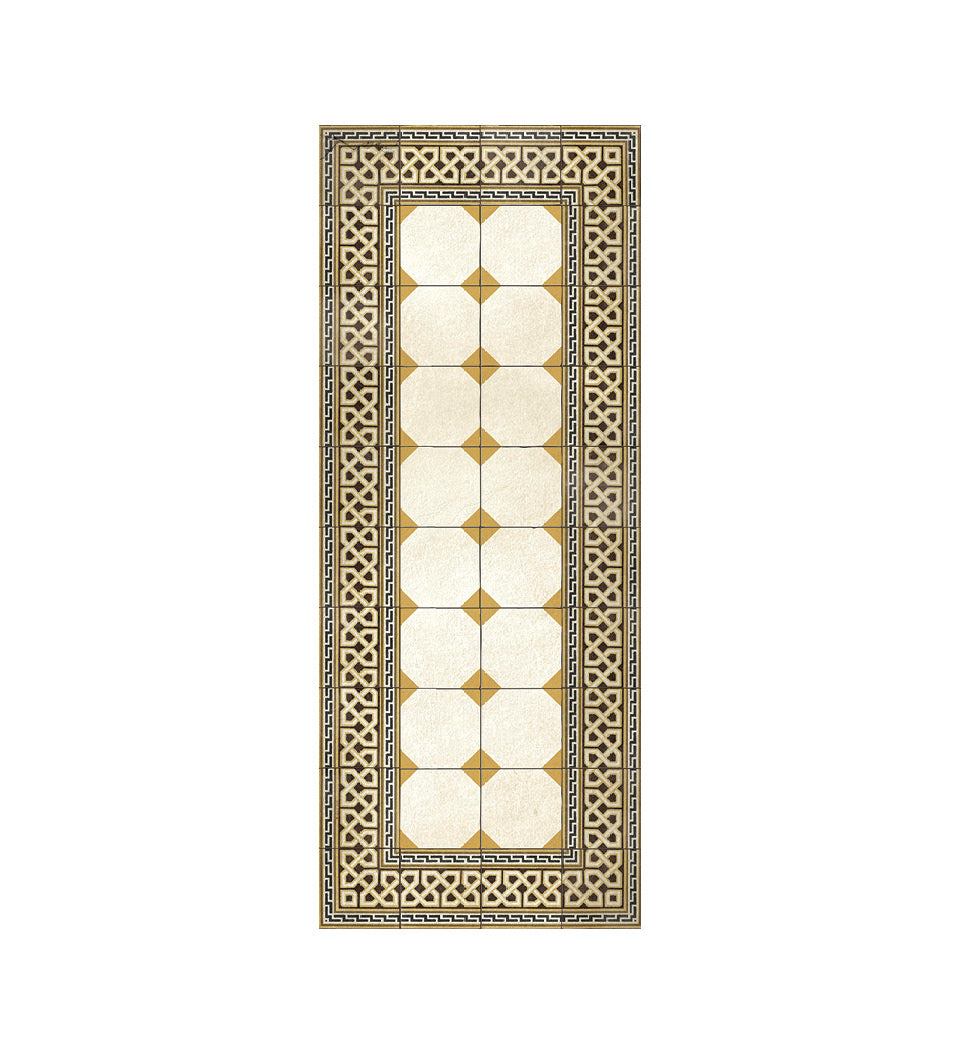 Tapis en vinyle antique Isabel