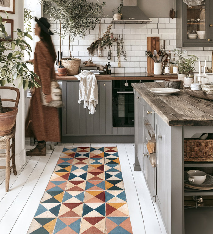Borgo Nice Antique Vinyl Rug