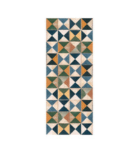 Tapis en vinyle antique Borgo Bordeaux