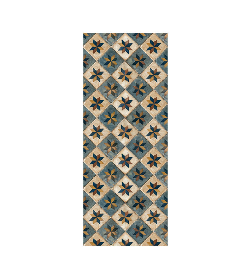 Terre cuite gothique - Tapis de sol Modu en vinyle