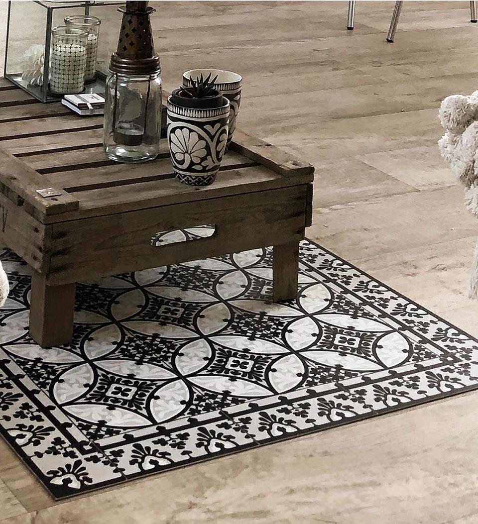 Barcelona Vinyl Rug - Beija Flor – Beija Flor World