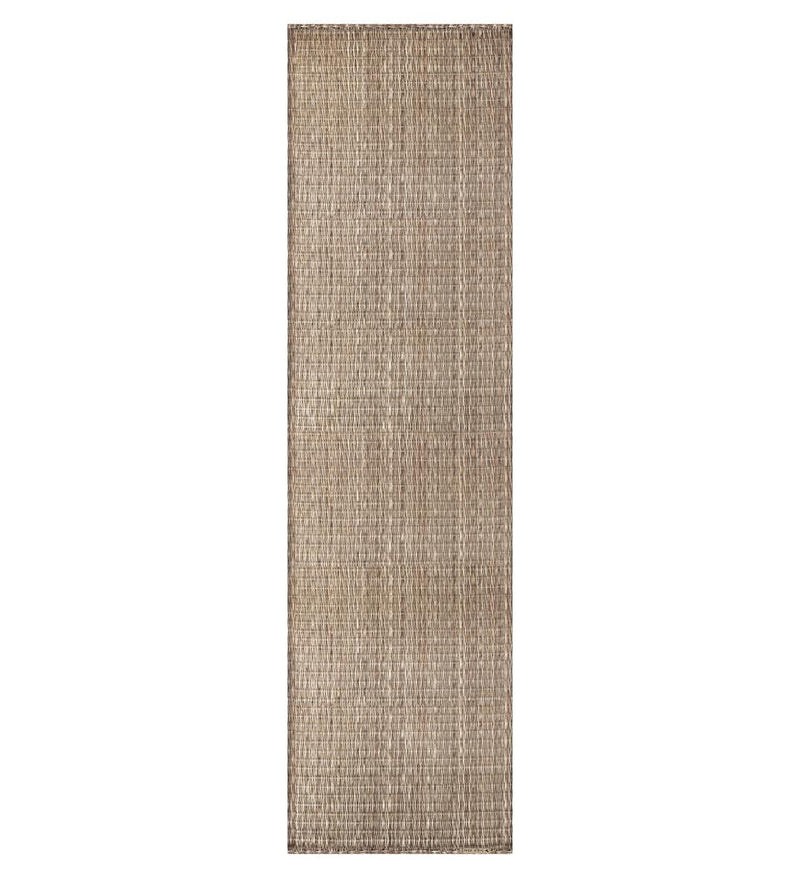 Mantel Individual Runner De Punto Beige Con Lunares – 45x150 Cm, 100% Poliéster