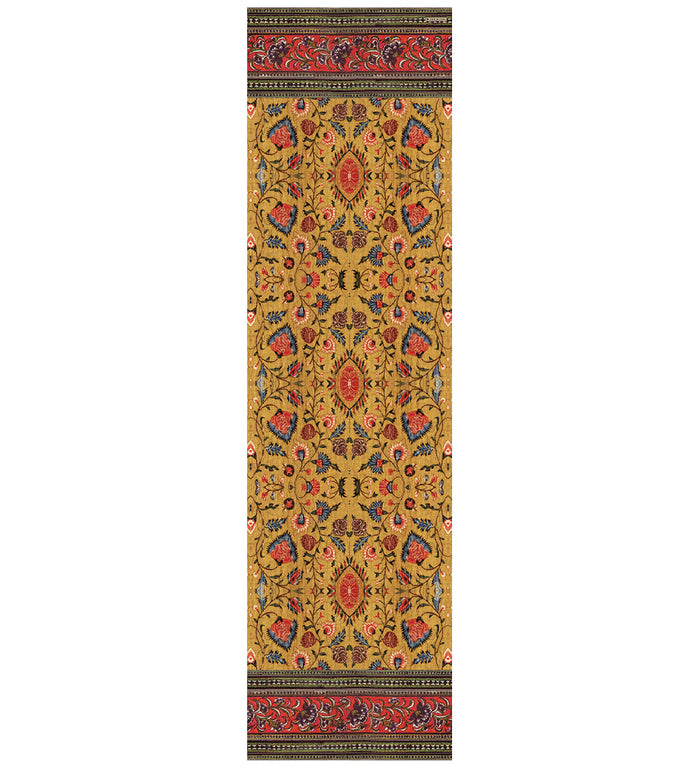 Bohemian Garden Gold Table Runner