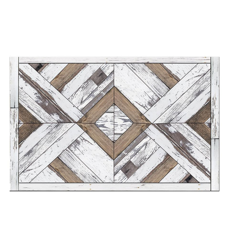 Wood Art White vinyl Placemat
