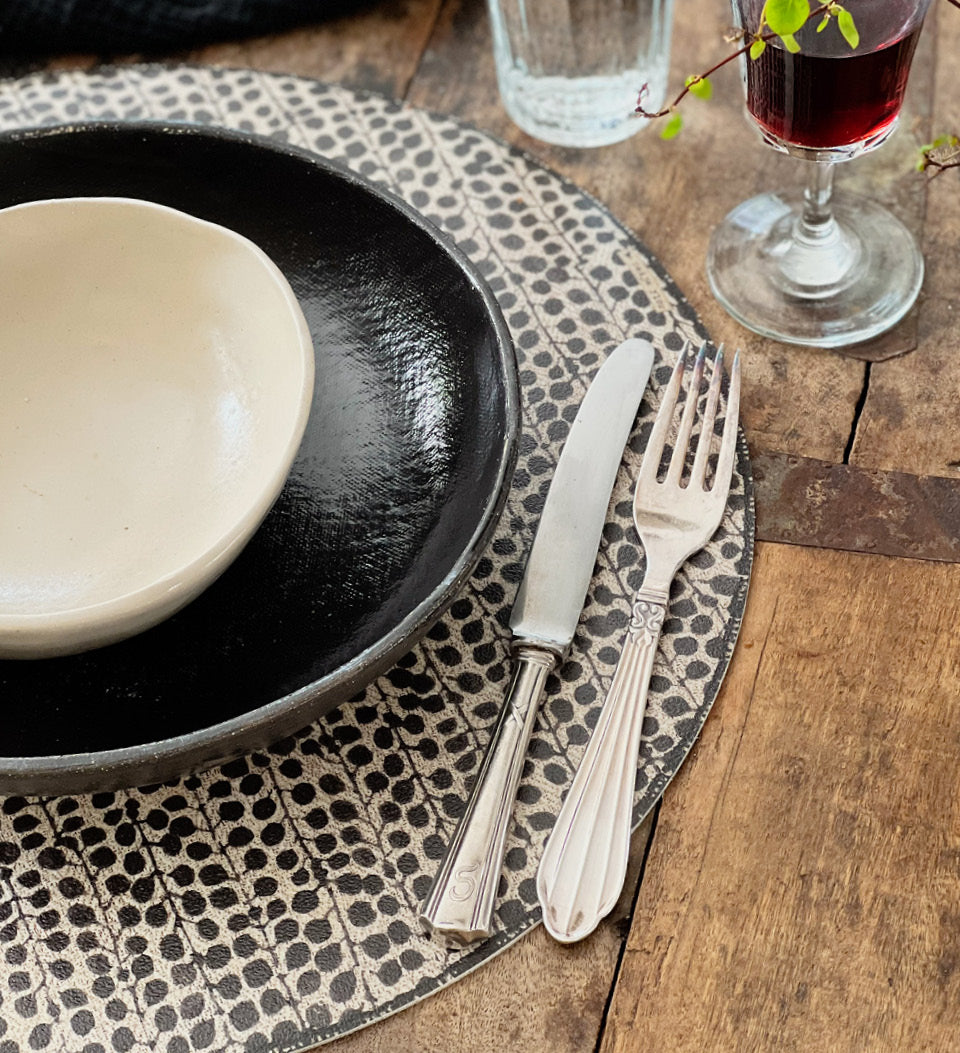 beija Poppy Vinyl Table Placemat