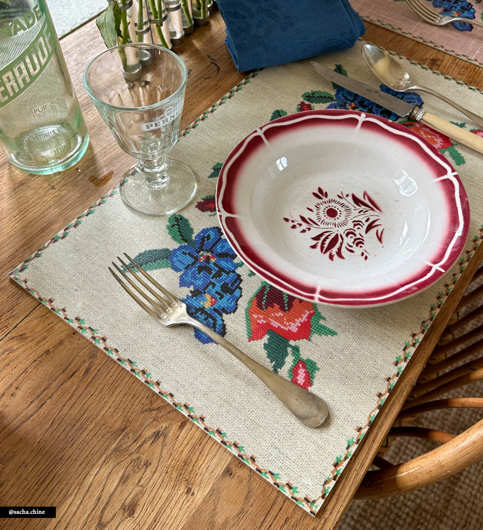 beija Gobelin Vinyl Table Placemat