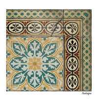 India Classic Vinyl Rug