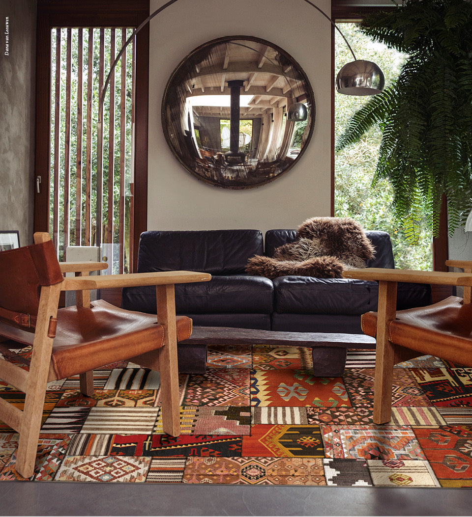 beija Quilt Kilim Vinyl Rug