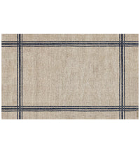 Traditional Linen Lisa Vinyl Table Placemat